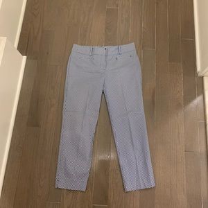 Ann Taylor size 4 printed work pants